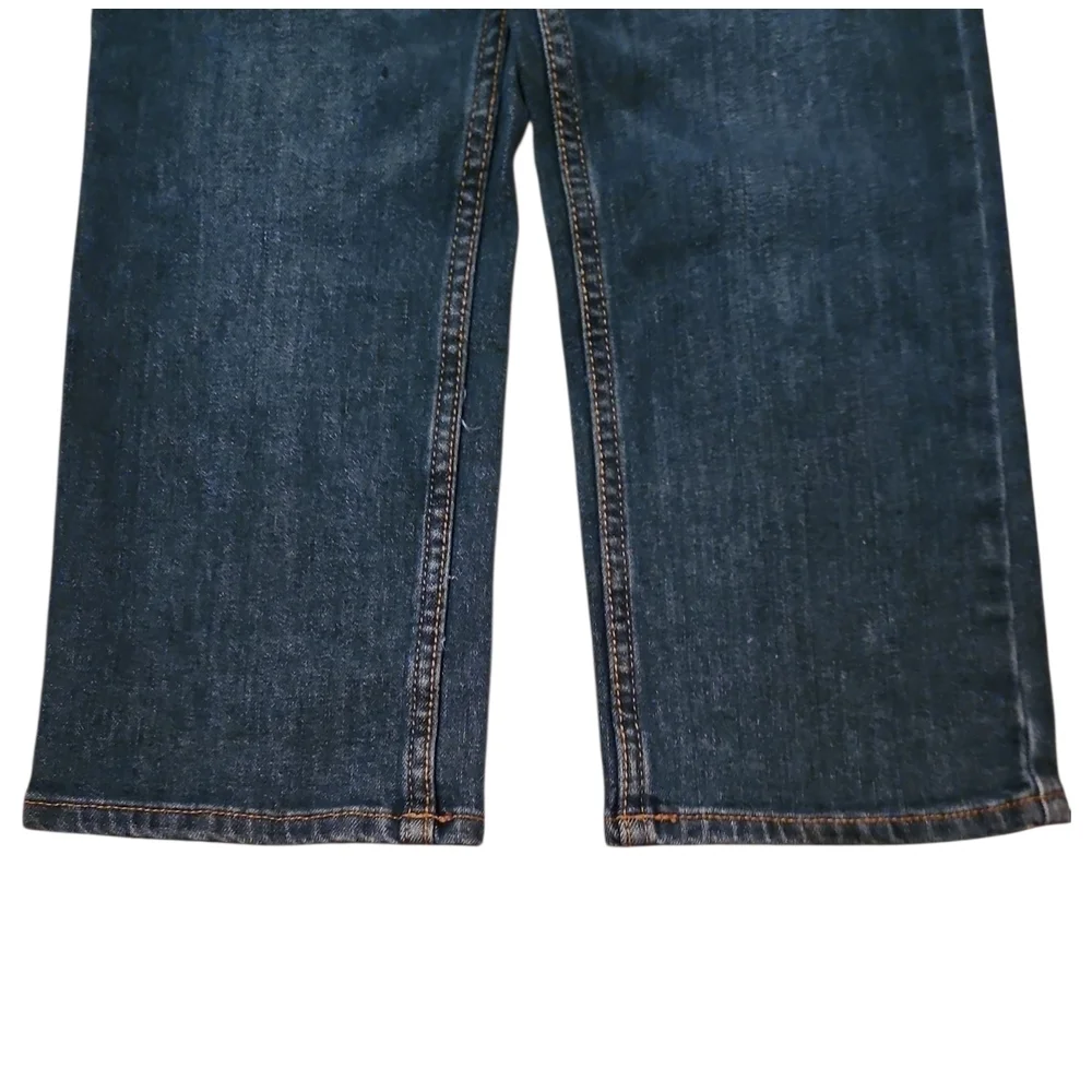 Falls Creek Boy's Size 8 Deep Indigo Straight Jeans